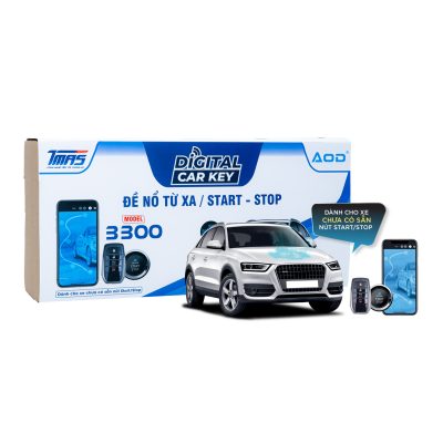 Đề nổ từ xa Zestech 3300 dành cho xe chưa có sẵn nút Start/Stop